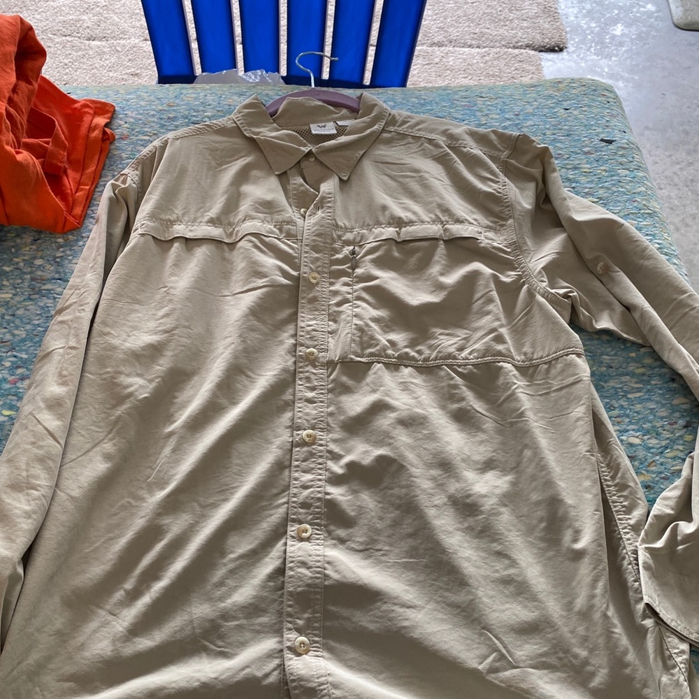 White sierra outdoor shirt